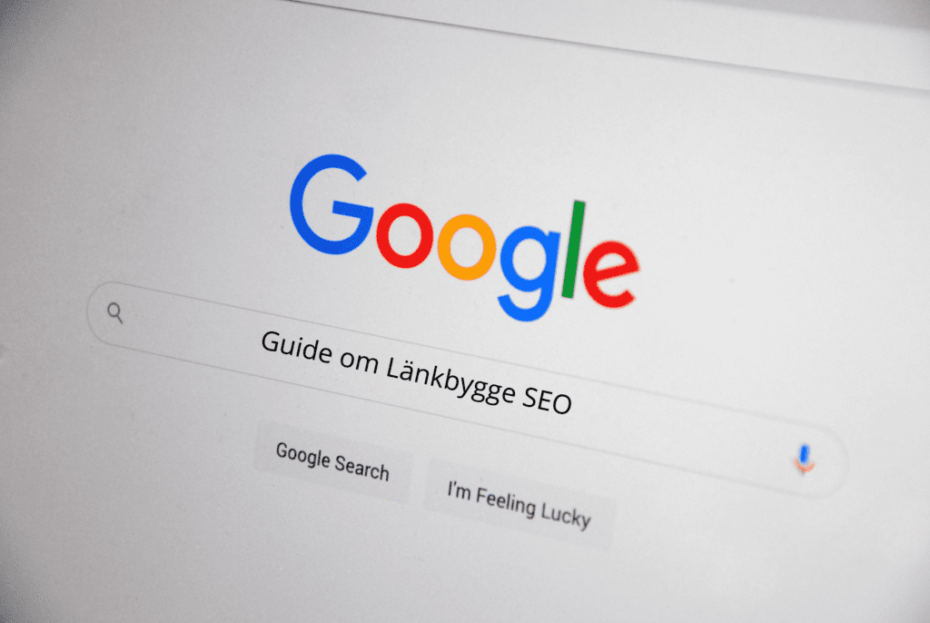 guide om länkbygge SEO