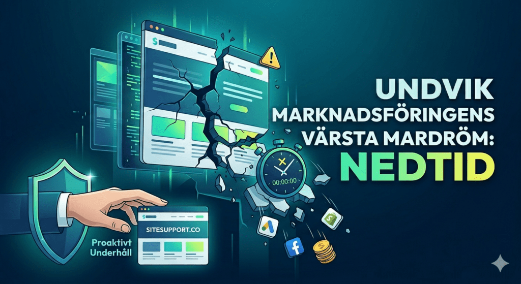 Undvik marknadsföringens värsta mardröm: Nedtid