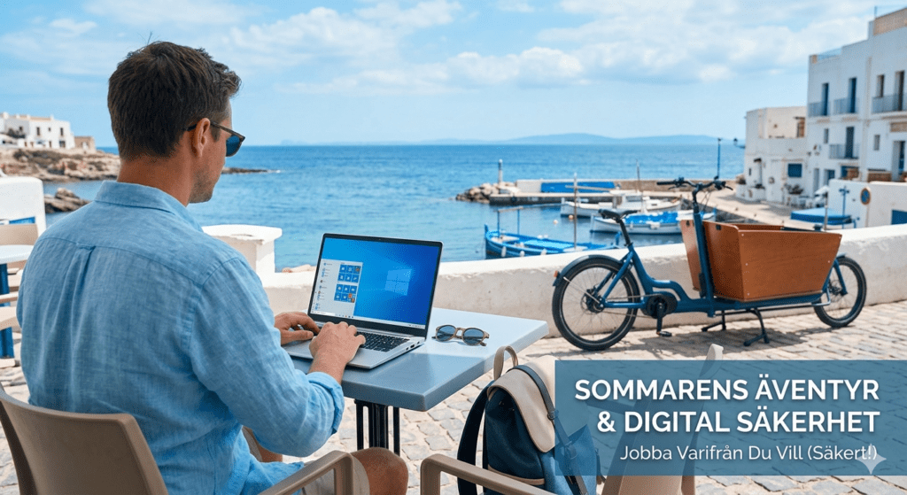 Arbeta varifrån du vill i sommar (men se till att du ”är” i Sverige!)